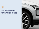 Nadelen van financial lease