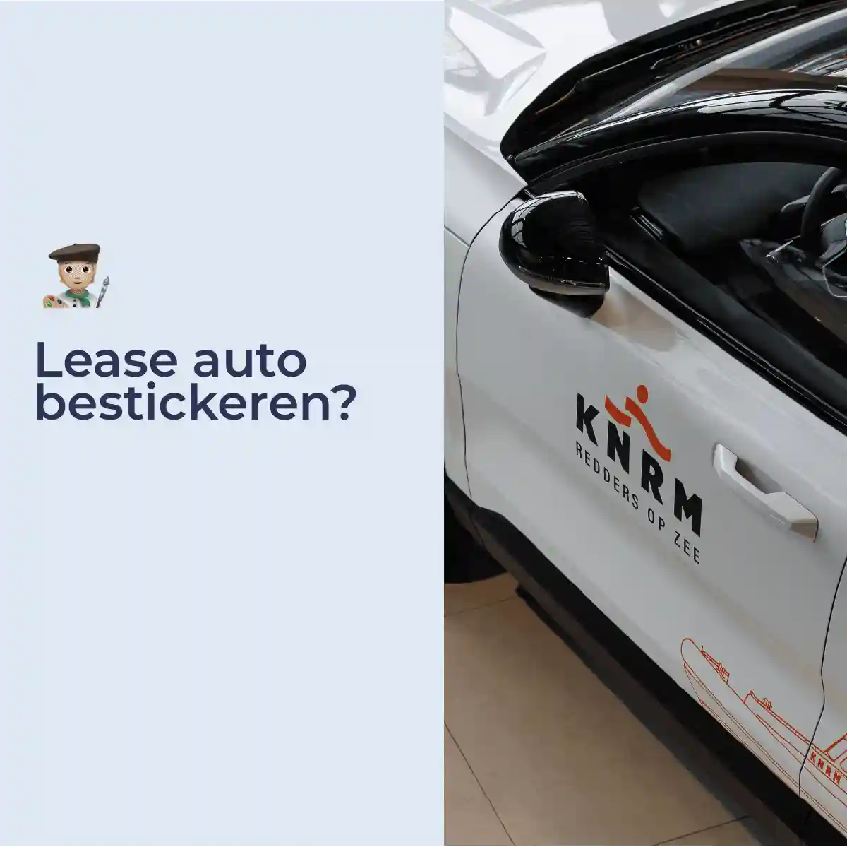 Lease auto bestickeren met Financial Lease | Dat kan!