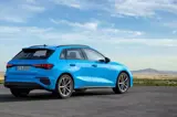 Blauwe Audi A3