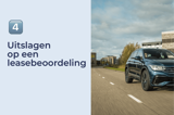 4 mogelijke uitslagen op leasebeoordeling