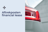 Aftrekposten bij financial lease