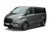 Grijze Ford Transit bedrijfswagen