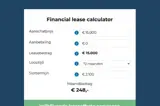 zakelijke financial lease calculator FL4Y