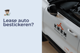 Lease auto bestickeren